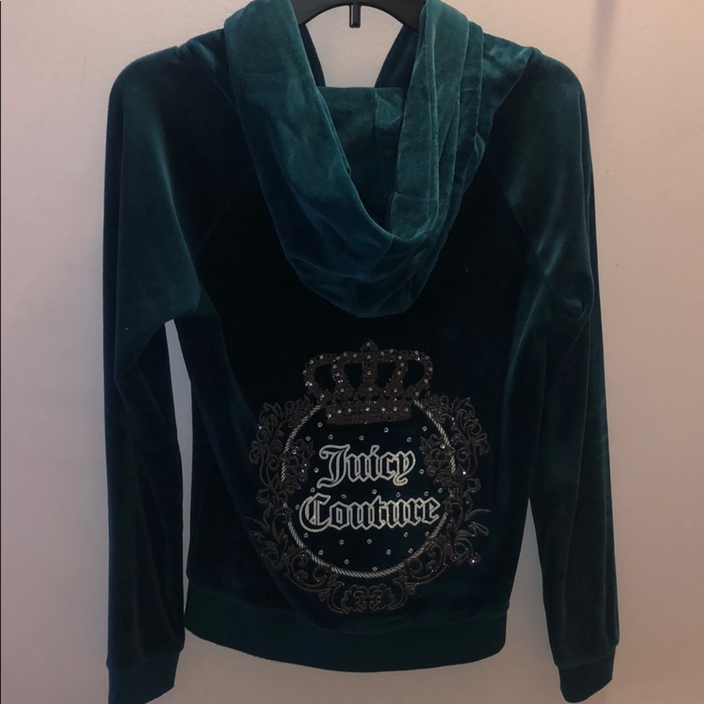 Blue juicy couture sweatshirt